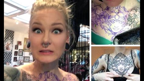 full boob tattoo|Watch: Girls boob explodes when getting a tattoo 